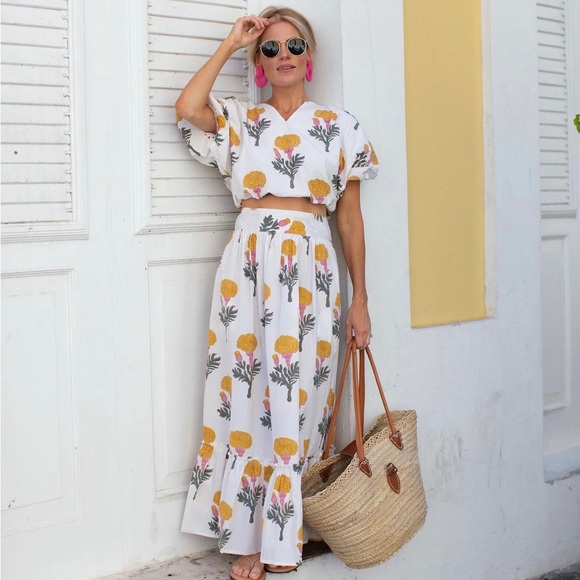 Marea Mary Top - Marigold - Picture 1 of 2